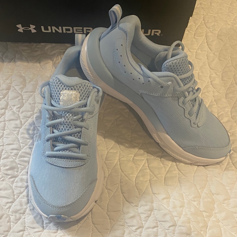 Under Armour Kids Light Blue Sneakers